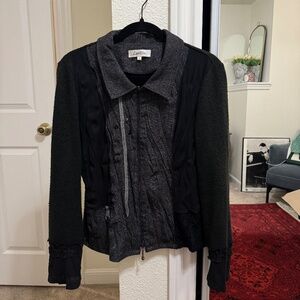 vintage LanVie zip up sweater